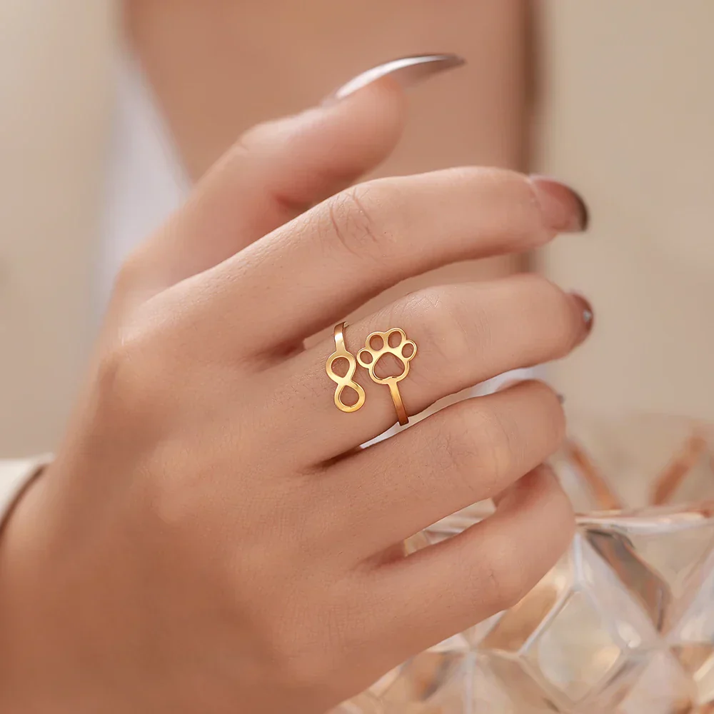 Anillo de Pata con Infinito Ajustable - Image 2