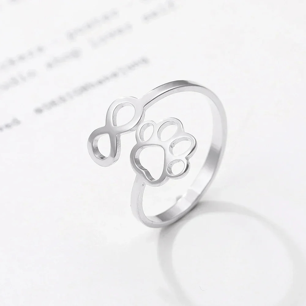 Anillo de Pata con Infinito Ajustable - Image 3