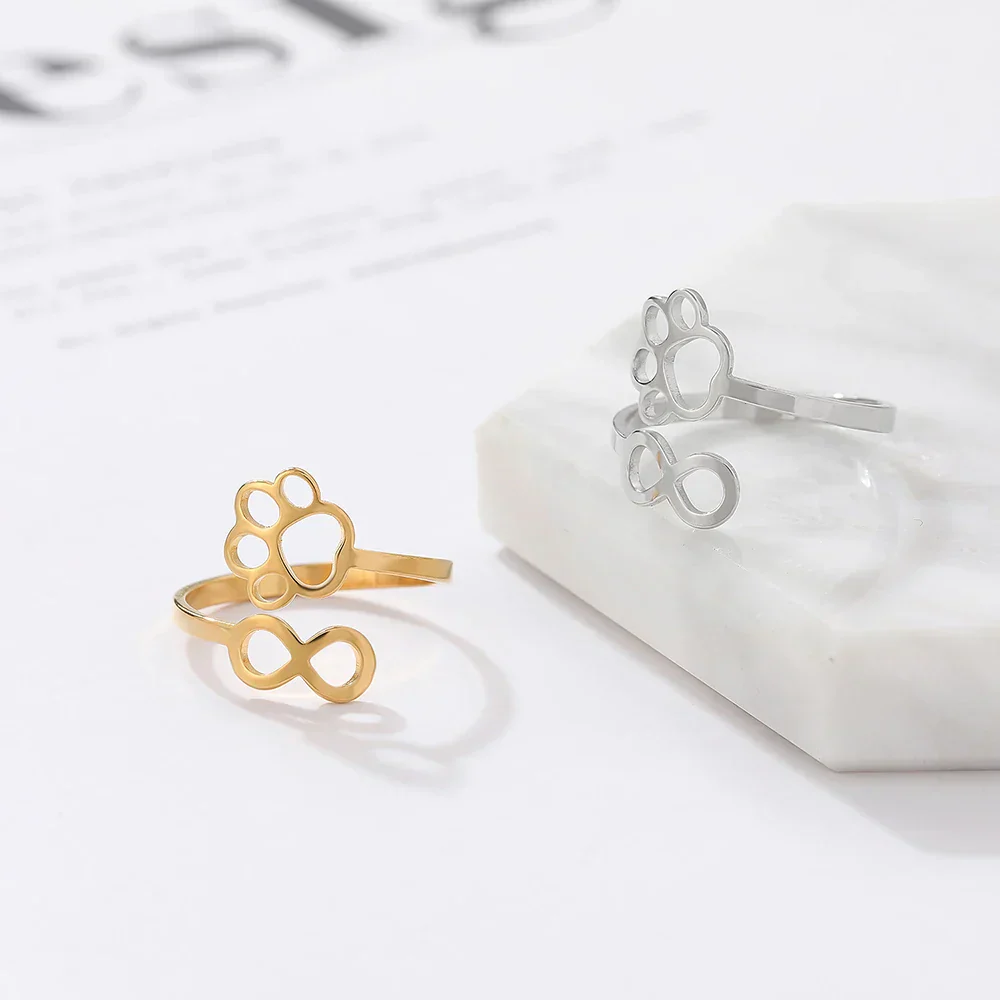 Anillo de Pata con Infinito Ajustable - Image 5