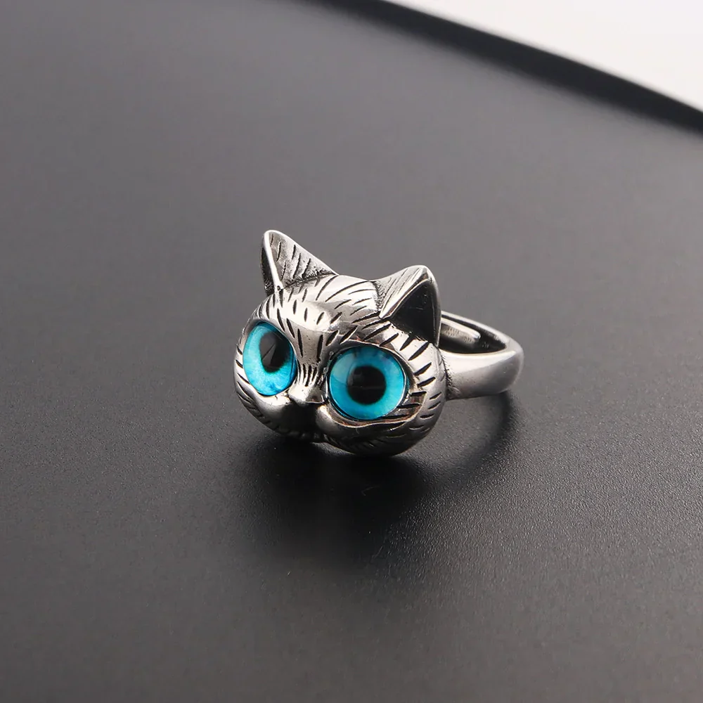 Anillo de Gato de Ojos Azules - Image 2