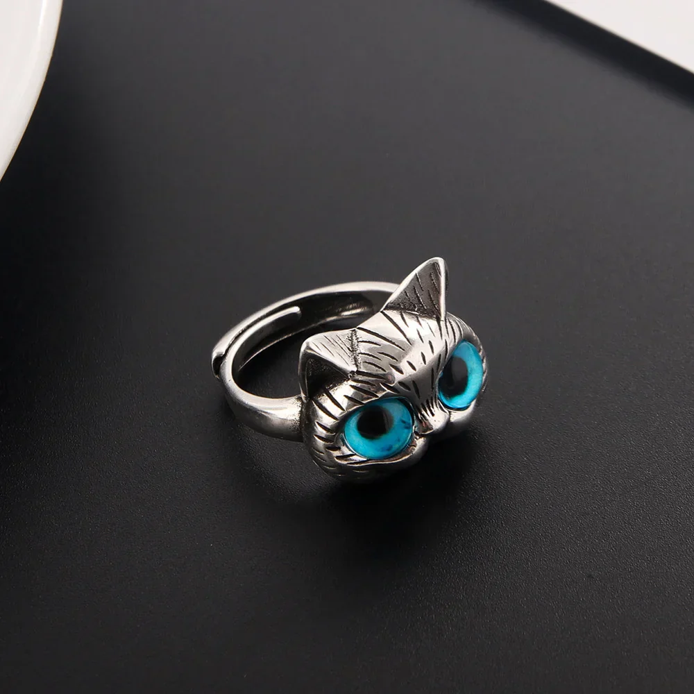 Anillo de Gato de Ojos Azules - Image 3