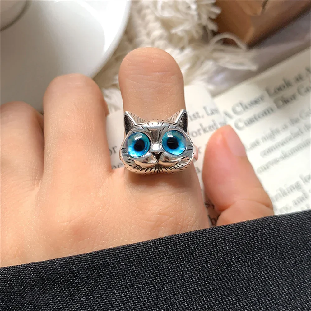 Anillo de Gato de Ojos Azules - Image 5
