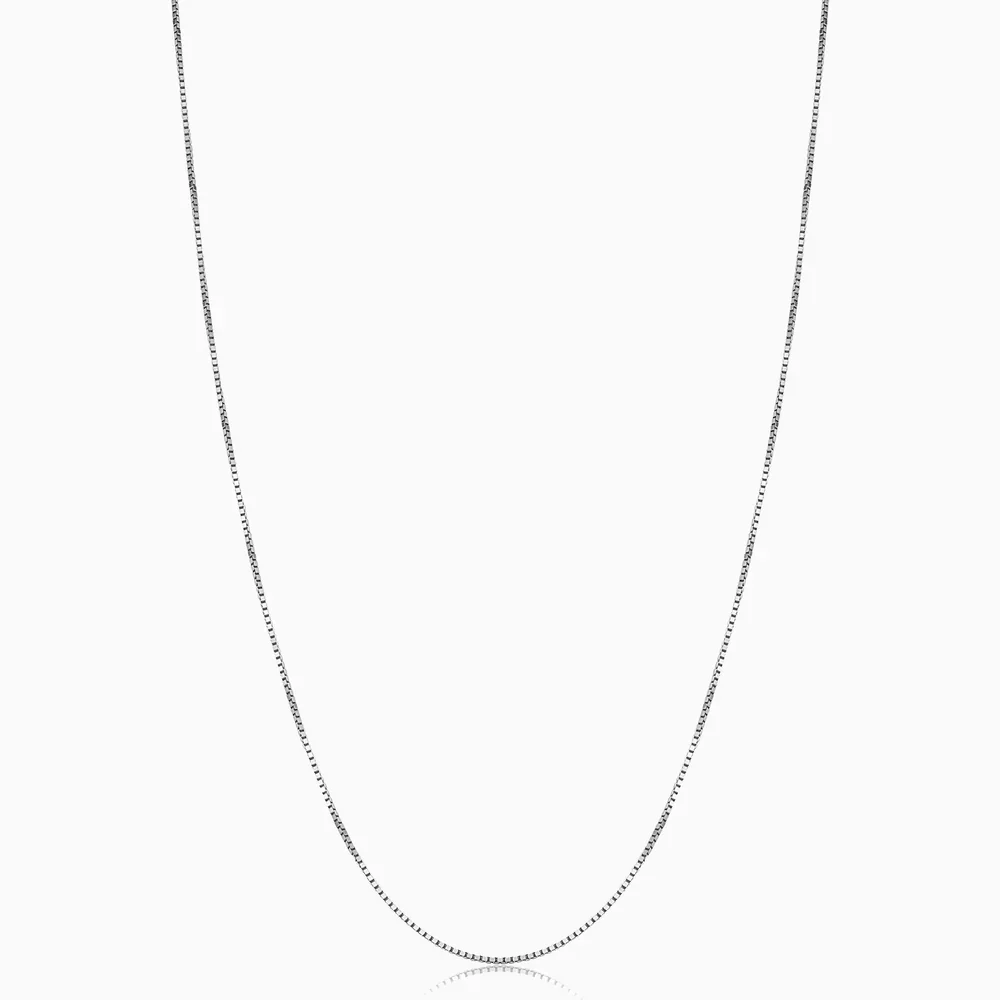 Collar Bodega Box | Oro Blanco