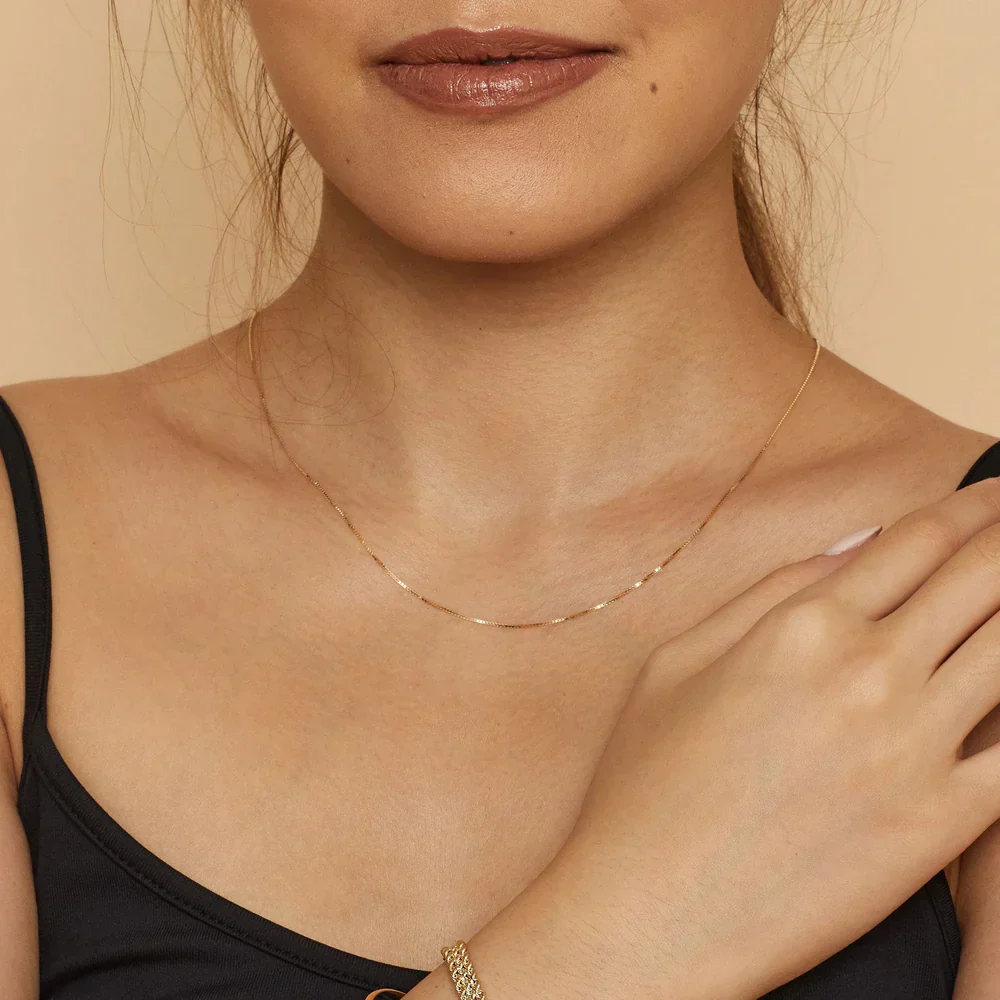 Collar Bodega Box | Oro Blanco - Image 3