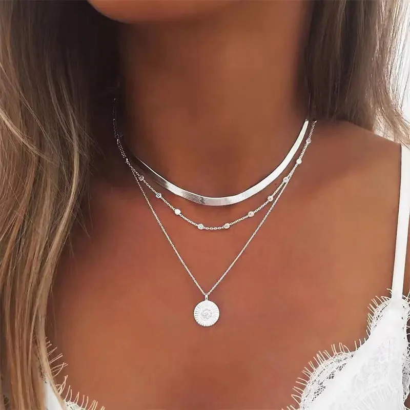 Collar de plata