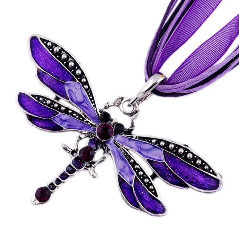 Collar de Libélula de Cristal - Image 10