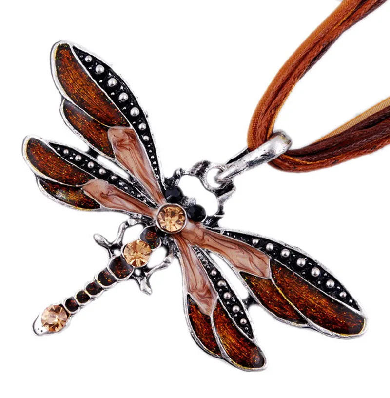 Collar de Libélula de Cristal - Image 8