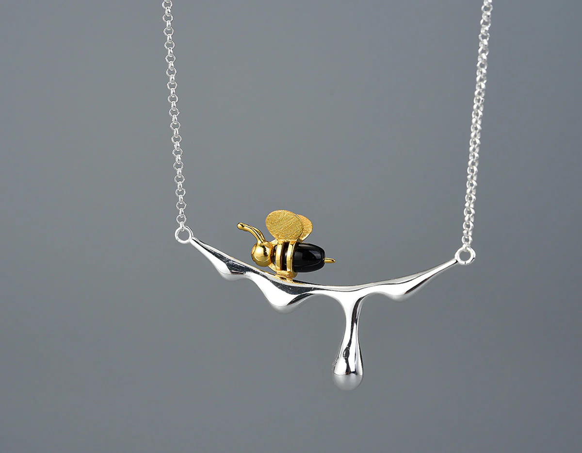 Collar de Miel Goteando y Abeja - Image 8