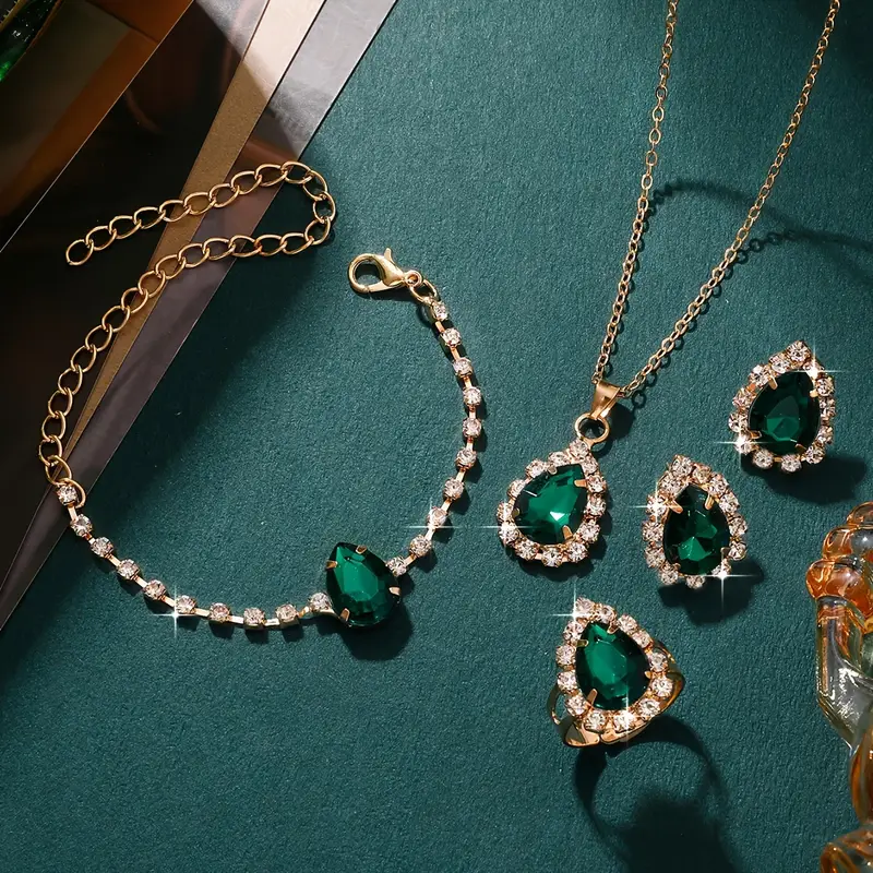 Set de Joyería Elisandre Vermont | Oro - Image 2