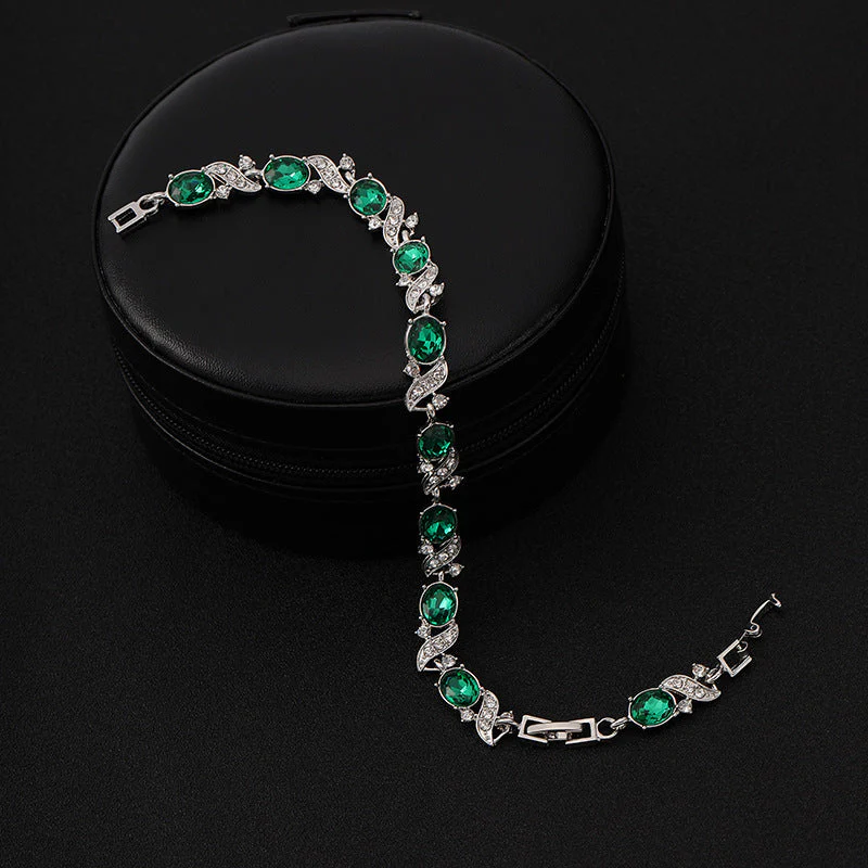 Pulsera Giada Bellini | Oro Blanco - Image 2