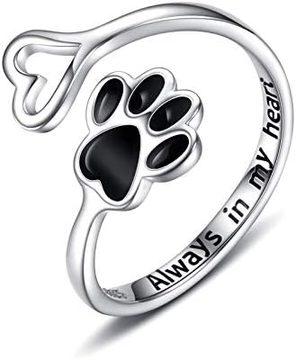 Anillo de Pata y Corazón Hecho a Mano - Image 13