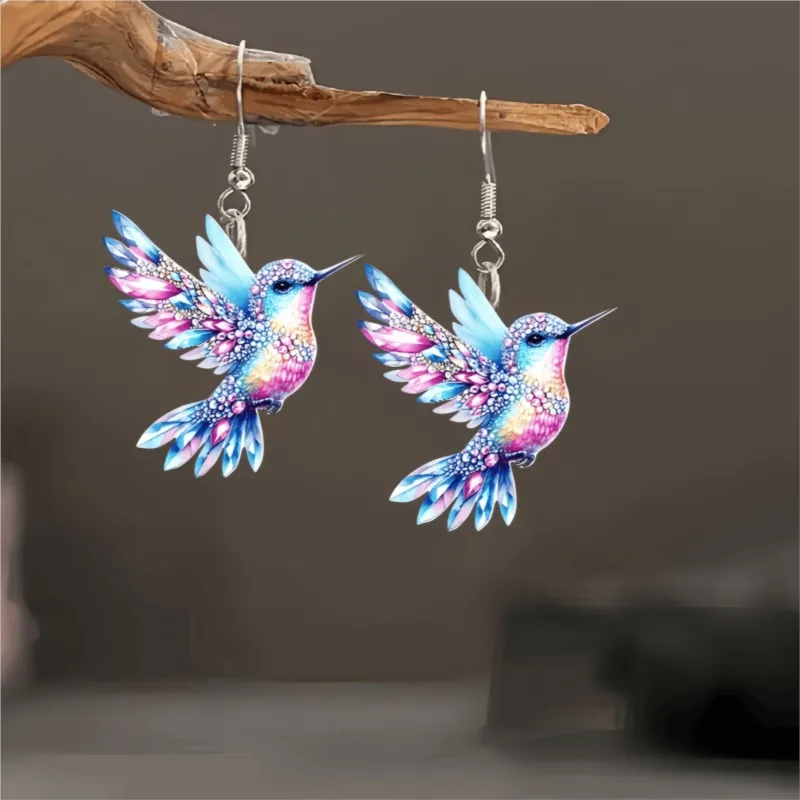 Pendientes de Colibrí