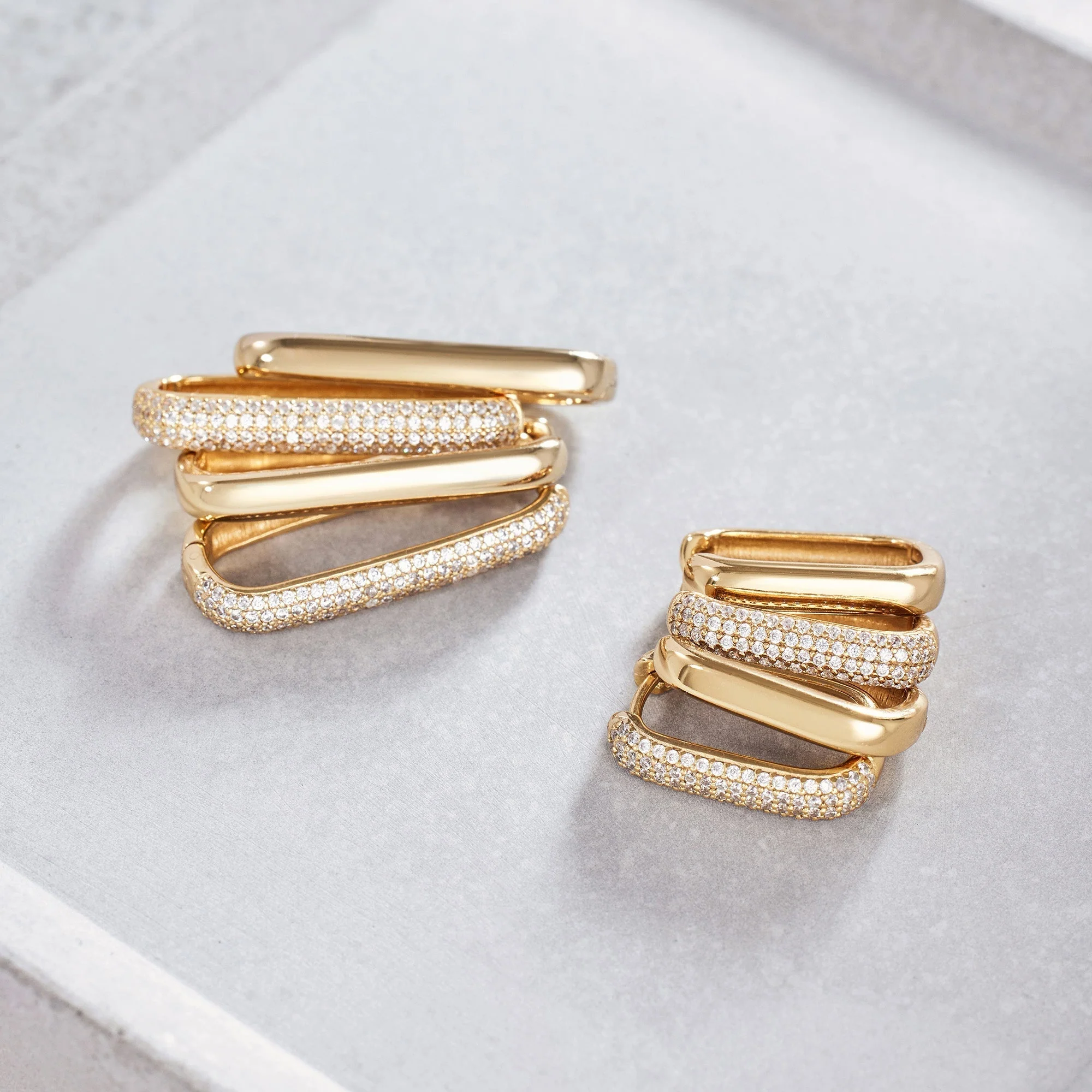 Aros Icon Pavé | Oro - Image 5