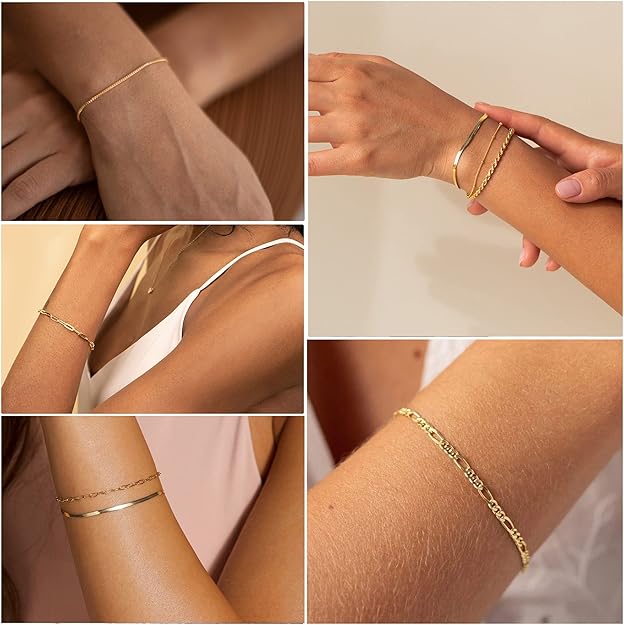 Set de Pulseras Isabella Vernetta | Oro - Image 4