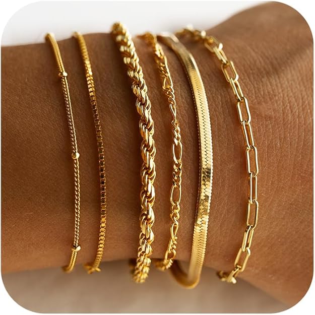 Set de Pulseras Isabella Vernetta | Oro Blanco - Image 6