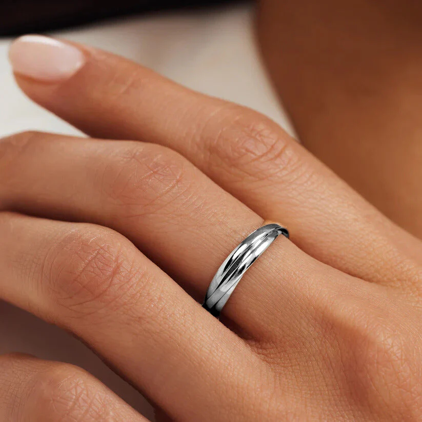Anillo Lena Trielle | Oro Blanco - Image 2