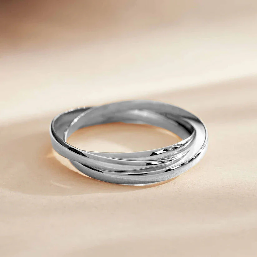 Anillo Lena Trielle | Oro Blanco - Image 3