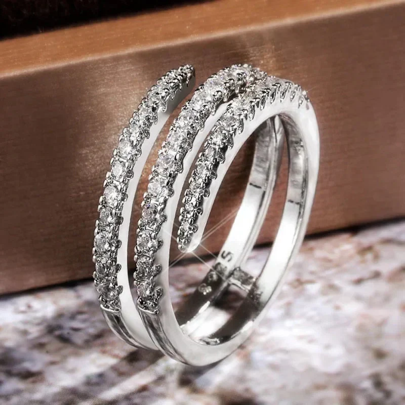 Anillo Mariavittoria Sassetti | Oro Blanco - Image 2