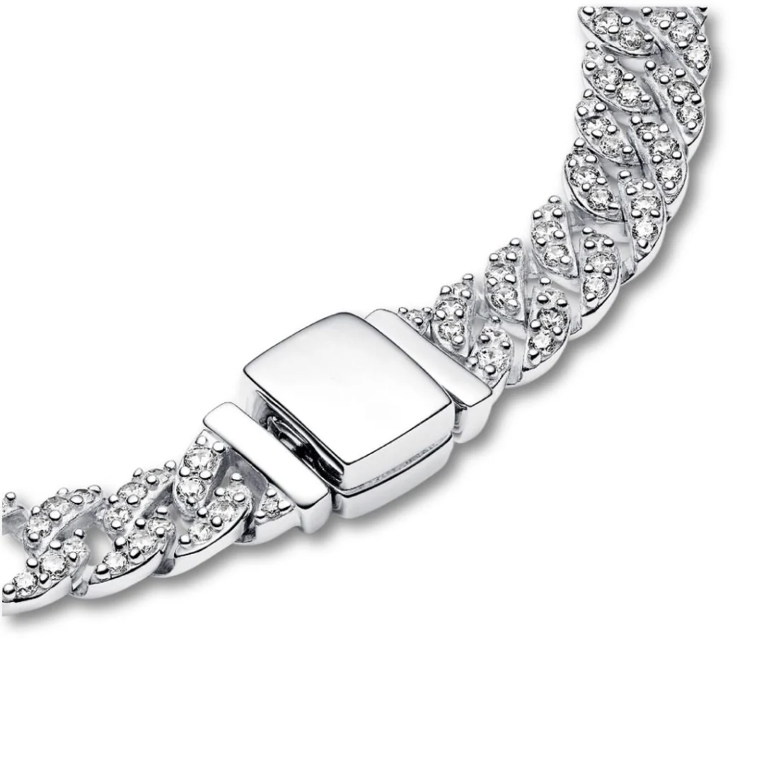 Pulsera Cubana Pavé | Oro - Image 7