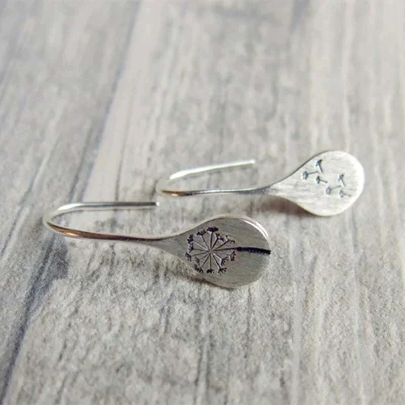 Pendientes de Flores Vintage en Plata 925 - Image 3