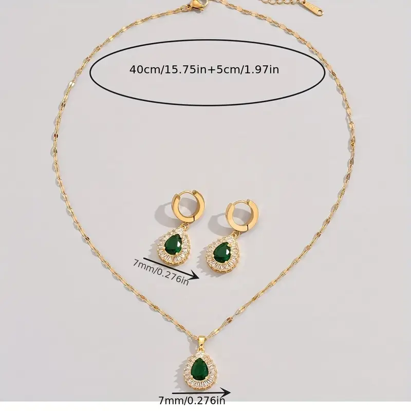 Set de Joyería Rheya Lysandelle | Oro - Image 3