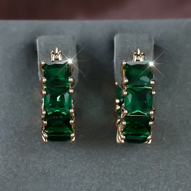 Aretes Rowena Emeris | Oro - Image 3