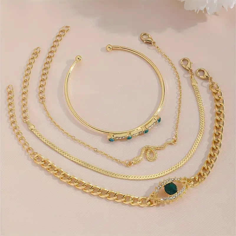 Set de Pulseras Serpina Veyra | Oro - Image 2