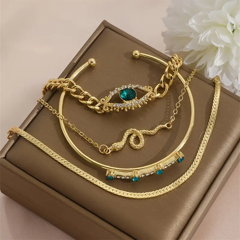 Set de Pulseras Serpina Veyra | Oro - Image 4