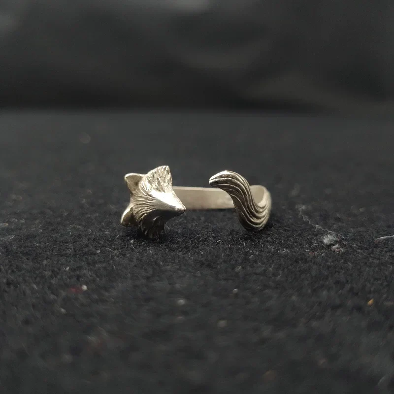 Anillo de Zorra Plateado para Mujeres - Image 4