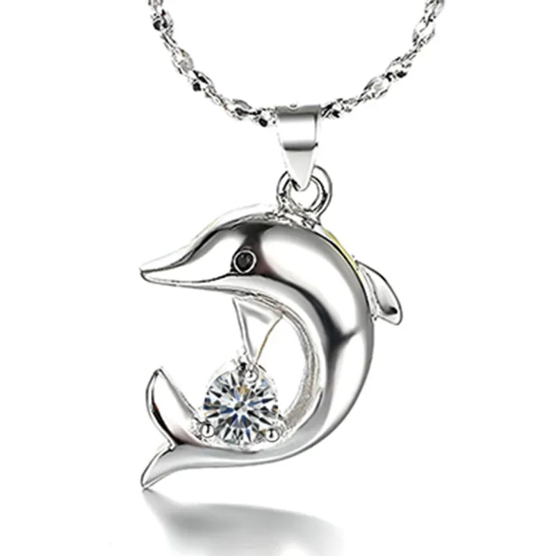 Set de Joyería de Delfín en Plata de Ley - Image 2