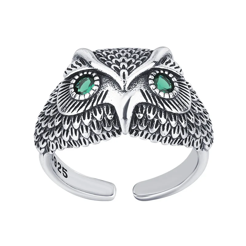 Anillo de Búho en Plata de Ley - Image 5
