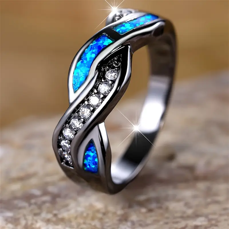 Anillo Thessia Lunebray | Oro Blanco - Image 3