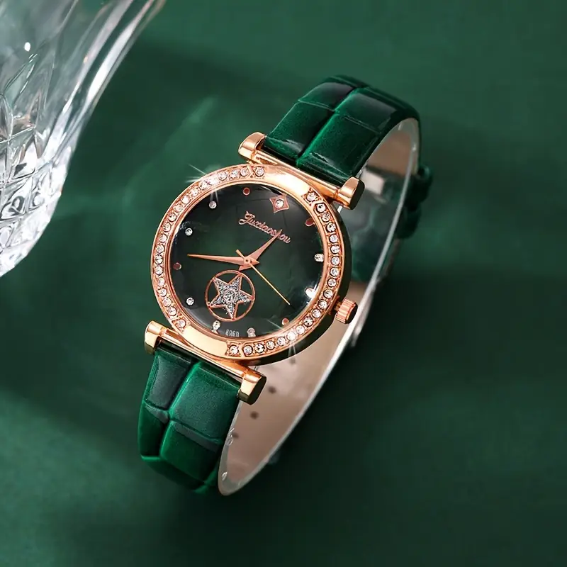 Set de Joyería Verdantra Timecourt | Oro - Image 3