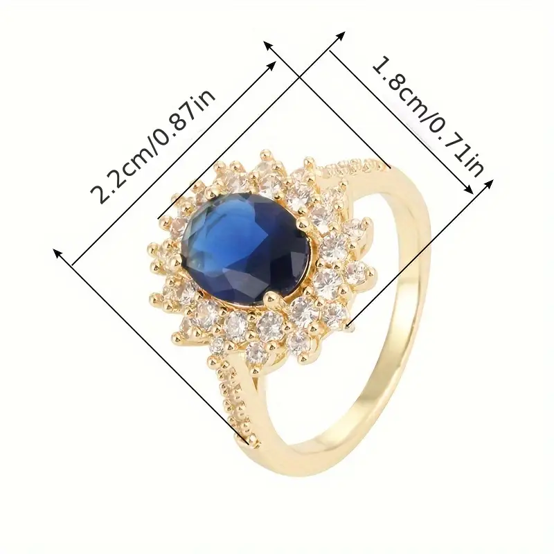Anillo Vionne Saphirae | Oro - Image 4